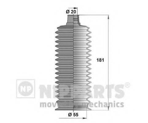 NIPPARTS J2842026 Комплект пильника, рульове керування