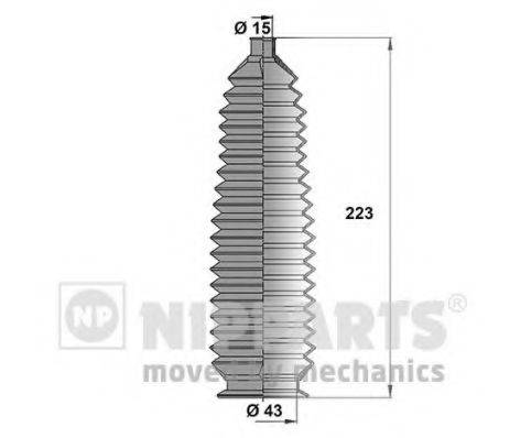 NIPPARTS J2843003 Комплект пильника, рульове керування