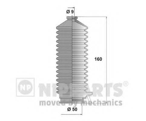 NIPPARTS J2851004 Комплект пильника, рульове керування