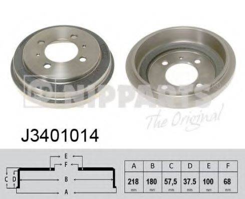 NIPPARTS J3401014 Гальмівний барабан