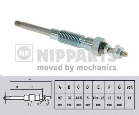 NIPPARTS J5712014 Свічка розжарювання