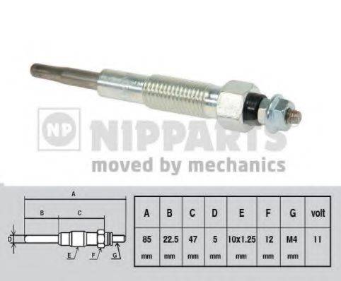 NIPPARTS J5713008 Свічка розжарювання