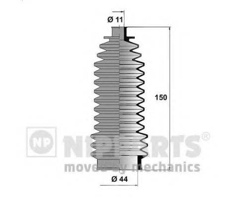 NIPPARTS N2841025 Комплект пильника, рульове керування