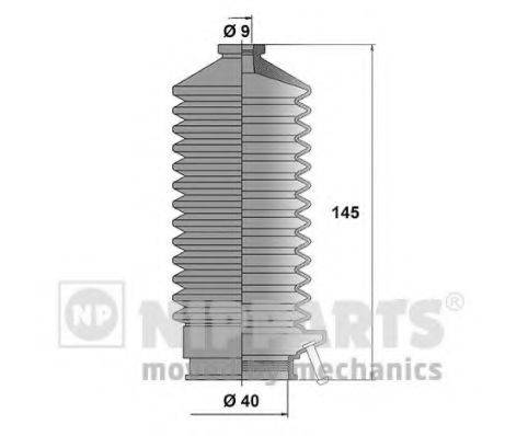 NIPPARTS N2841030 Комплект пильника, рульове керування