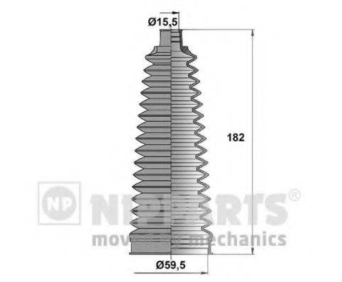 NIPPARTS N2842043 Комплект пильника, рульове керування