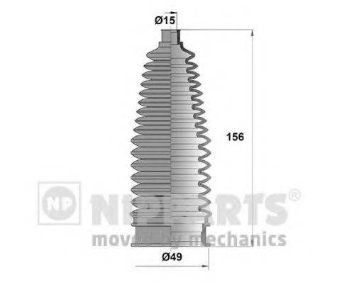 NIPPARTS N2842046 Комплект пильника, рульове керування