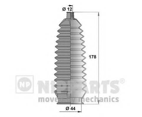 NIPPARTS N2844014 Комплект пильника, рульове керування