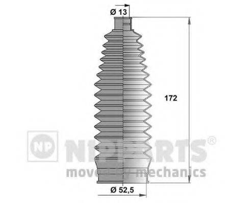 NIPPARTS N2848012 Комплект пильника, рульове керування