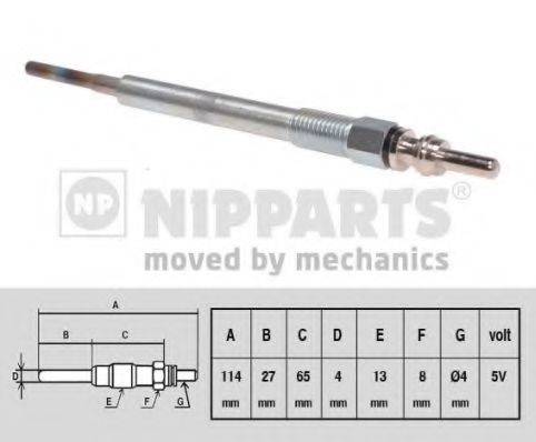 NIPPARTS N5713015 Свічка розжарювання