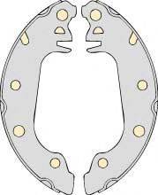 MGA M552 Комплект гальмівних колодок