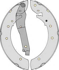 MGA K562768 Комплект гальм, барабанний гальмівний механізм
