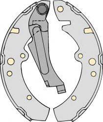 MGA K581550 Комплект гальм, барабанний гальмівний механізм