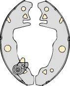 MGA K603724 Комплект гальм, барабанний гальмівний механізм