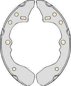 MGA M649 Комплект гальмівних колодок