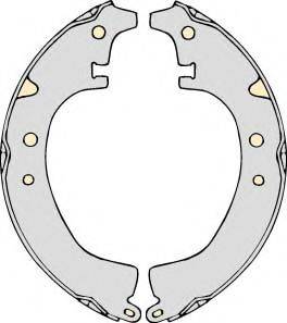 MGA M653 Комплект гальмівних колодок