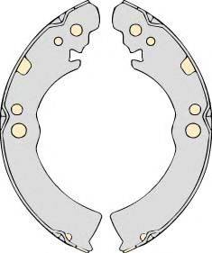 MGA M657 Комплект гальмівних колодок