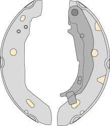 MGA M761 Комплект гальмівних колодок