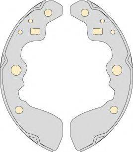 MGA M769 Комплект гальмівних колодок