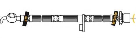 MGA F6898 Гальмівний шланг