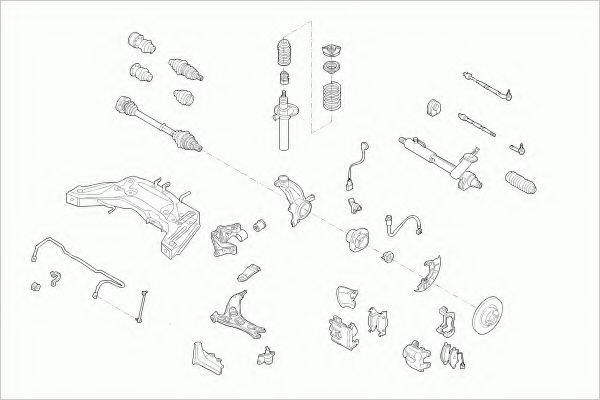 ZF PARTS SKODAFABIAFZ005 Рульове управління; Підвіска колеса