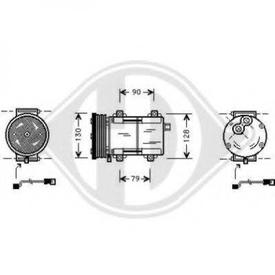 DIEDERICHS 7149000 Компресор, кондиціонер