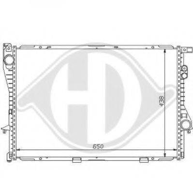 DIEDERICHS 8102101 Радіатор, охолодження двигуна