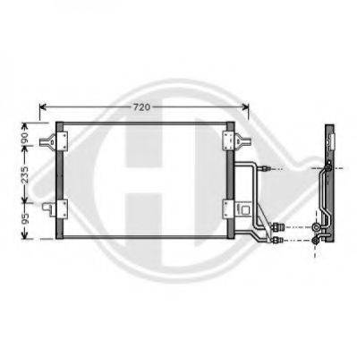 DIEDERICHS 8102400 Конденсатор, кондиціонер