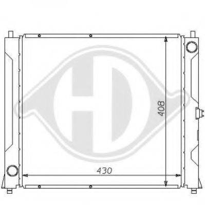 DIEDERICHS 8111136 Радіатор, охолодження двигуна
