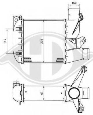 DIEDERICHS 8122308 Інтеркулер