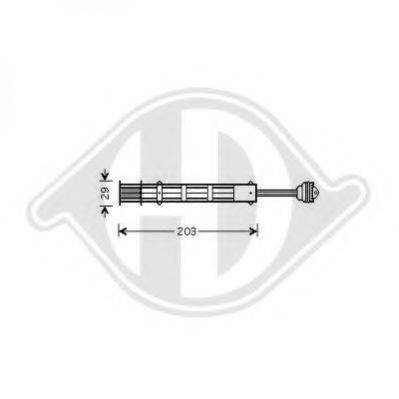 DIEDERICHS 8345402 Осушувач, кондиціонер