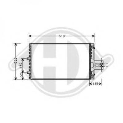 DIEDERICHS 8406000 Конденсатор, кондиціонер