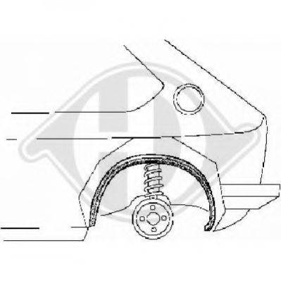 DIEDERICHS 9329431 Колісна ніша