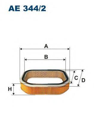 FILTRON AE3442 Повітряний фільтр