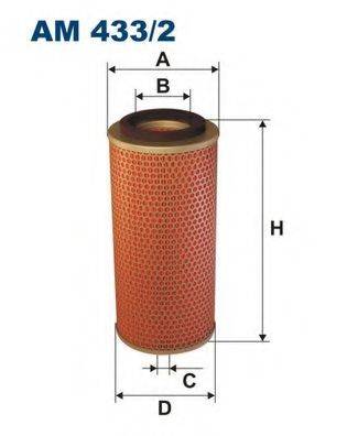 FILTRON AM4332 Повітряний фільтр
