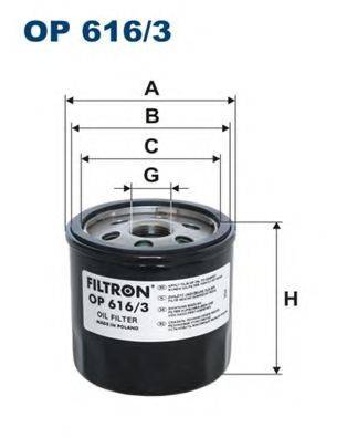 FILTRON OP6163 Масляний фільтр