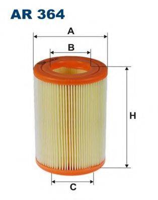 FILTRON AR364 Повітряний фільтр