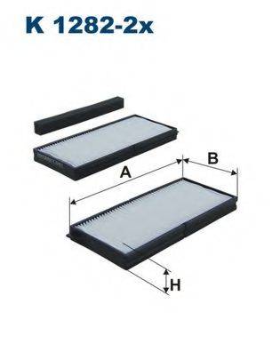 FILTRON K12822X Фільтр, повітря у внутрішньому просторі