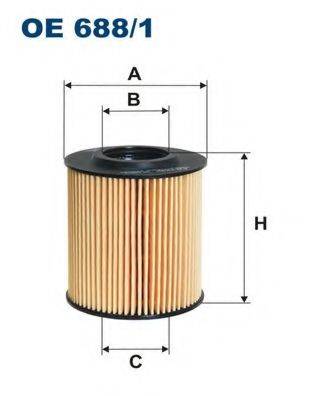 FILTRON OE6881 Масляний фільтр