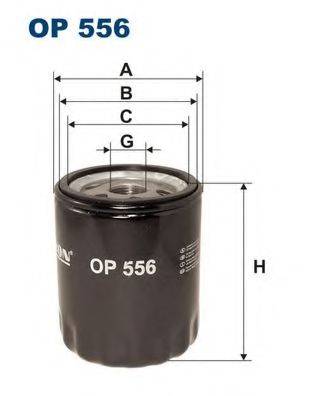 FILTRON OP556 Масляний фільтр