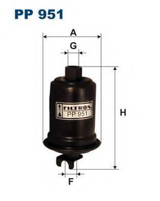 FILTRON PP951 Паливний фільтр