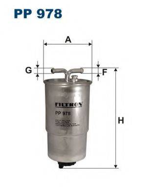 FILTRON PP978 Паливний фільтр