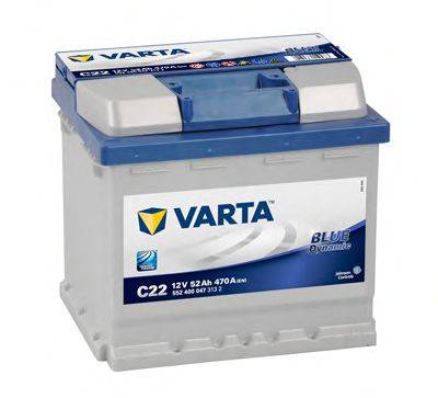 VARTA 552400047 Стартерна акумуляторна батарея; Стартерна акумуляторна батарея