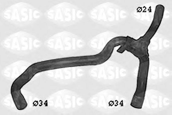 SASIC SWH0290 Шланг радіатора