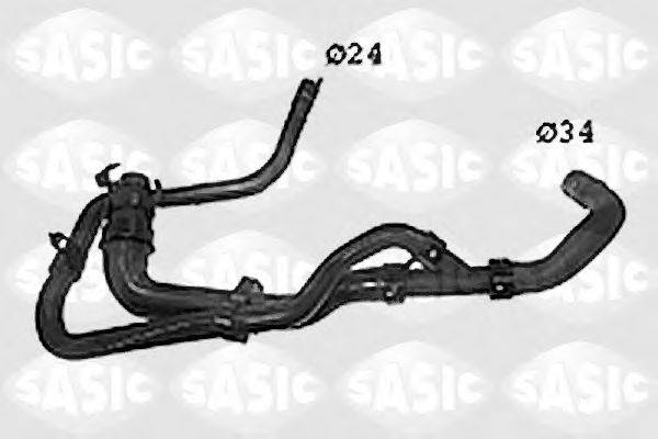 SASIC SWH0485 Шланг радіатора