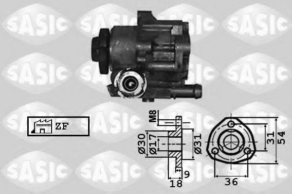 SASIC 7076010 Гідравлічний насос, кермо