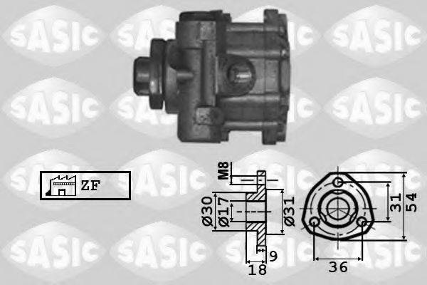 SASIC 7076031 Гідравлічний насос, кермо