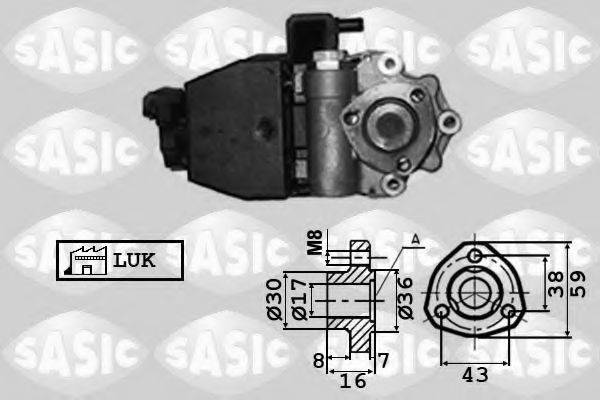 SASIC 7076032 Гідравлічний насос, кермо