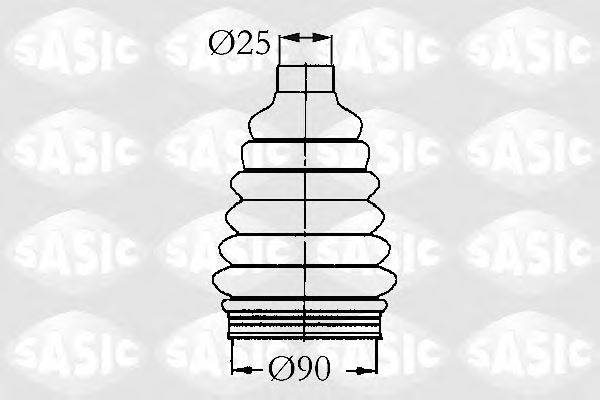 SASIC 2933963 Комплект пильника, приводний вал