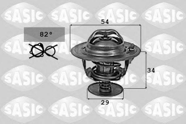 SASIC 9000743 Термостат, охолоджуюча рідина