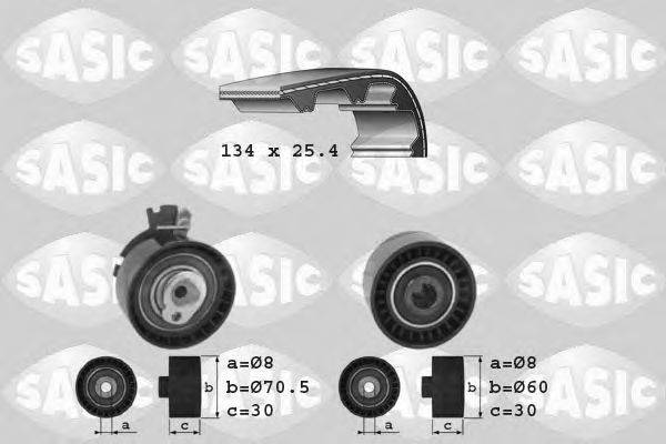 SASIC 1750006 Комплект ременя ГРМ